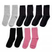 Чорапи - 5 броя за момиче Name it 173884 3