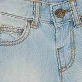 Къс дънков панталон в светлосин цвят за момче Benetton 174064 6