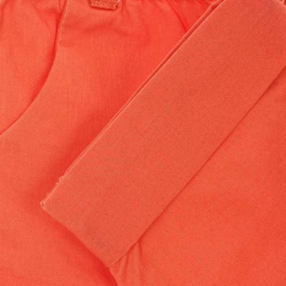 Памучен панталон за бебе за момиче оранжев Tape a l'oeil 174097 4