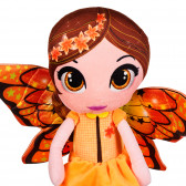 Плюшена фея със оранжеви крила, 34 см Amek toys 174152 3