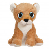 Кафяв леопард със зелени очи, 30 см Amek toys 174235 5