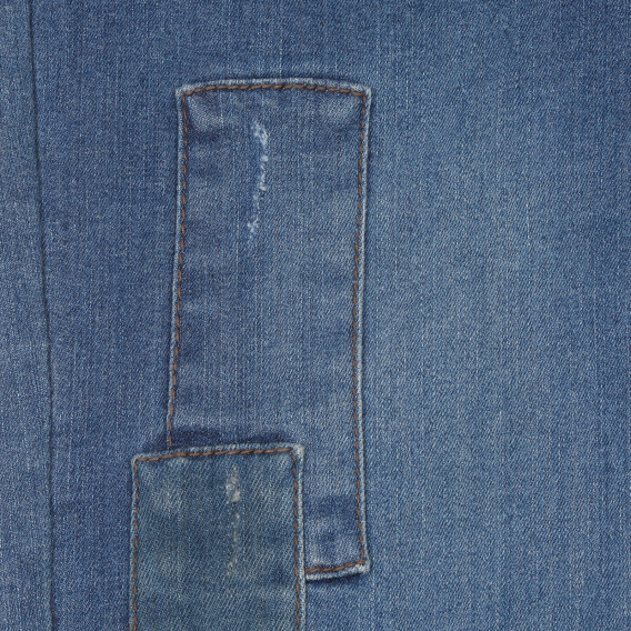Дънков памучен панталон за момче син Tape a l'oeil 174505 3