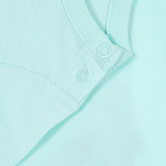 Памучна блуза за бебе момче зелена Tape a l'oeil 174711 4