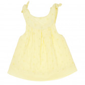 Памучна рокля за бебе момиче жълта Tape a l'oeil 174780 2