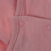 Памучна рокля за бебе момиче розова Tape a l'oeil 174799 4