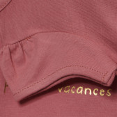 Памучна блуза за бебе момиче, розова Tape a l'oeil 174951 4