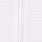 Тетрадка U/BOOK, А 4, 60 листа, широки редове, лилав Gipta 175174 3