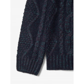 Пуловер с интересна плетка за момиче син Name it 175216 3