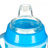 Полипропиленова преходна чаша, Soft cup, 200 мл., цвят: син Chicco 175861 5