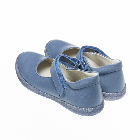 Ежедневни обувки за момиче в син цвят с изчистен дизайн PRIMIGI 17601 2