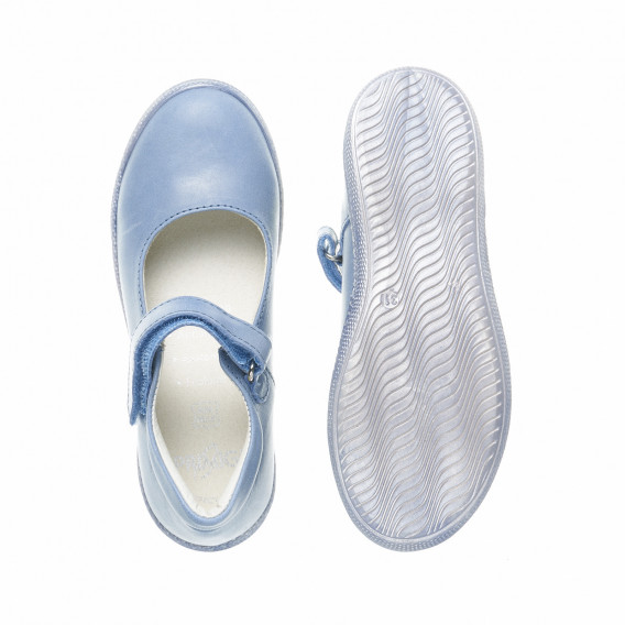 Ежедневни обувки за момиче в син цвят с изчистен дизайн PRIMIGI 17602 3