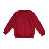 Комплект блуза и панталон с надпис в червено и черно за момче Acar 176058 4
