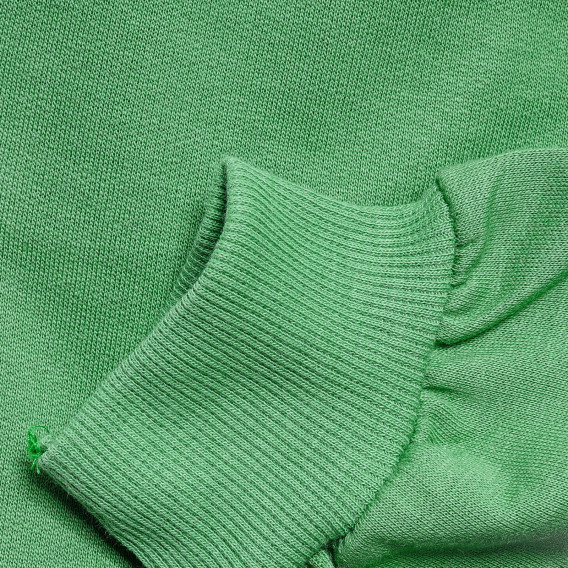 Спортен панталон с малка щампа за момче, зелен Acar 176086 3