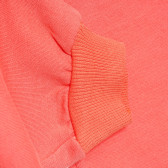 Спортен панталон с щампа близалки за момиче, розов Acar 176117 4