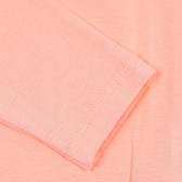 Блуза с дълъг ръкав и апликация за момиче, розова Acar 176242 3