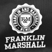 раница за момче с два джоба и изчистен дизайн, черна Franklin & Marshall 176331 5