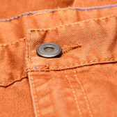 Памучен панталон за момче кафяв Tape a l'oeil 176495 3