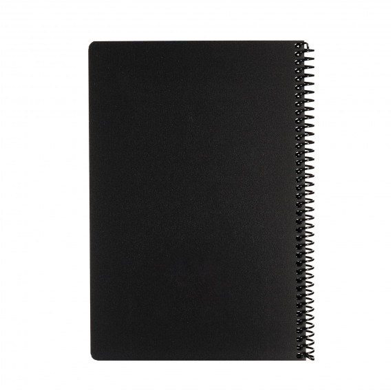 Тетрадка Dark Black, 17 X 24 см, 50 листа, широки редове, черен Gipta 177375 2