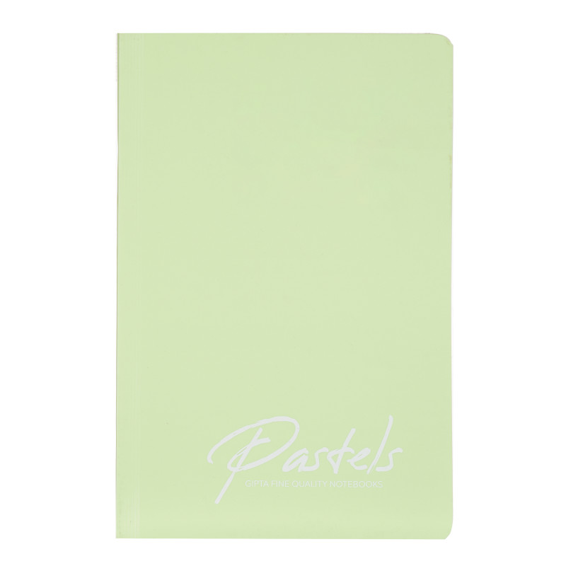 Тетрадка Pastels, 17 X 24 см, 40 листа, широки редове, зелен  177414