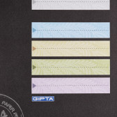 Тетрадка Typo notes Nietzche, 17 X 24 см, 120 листа, широки редове, кафяв Gipta 177454 3