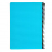 Тетрадка LW, А 4, 100 листа, широки редове, синя Gipta 177529 2