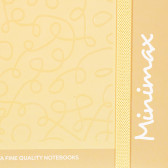 Тетрадка Minimax с оганичителен ластик, А 4, 100 листа, широки редове, жълт Gipta 177593 2