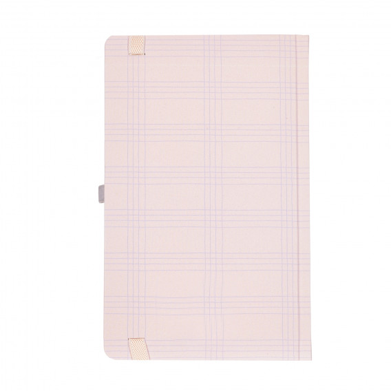 Тетрадка Smooth notes с оганичителен ластик, 13 X 21 см, 120 листа, широки редове, беж Gipta 177704 3