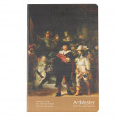 Тетрадка ArtMaster, 17 X 24 см, 60 листа, широки редове, кафяв Gipta 177874 