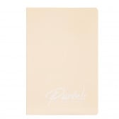 Тетрадка Pastels, 17 X 24 см, 60 листа, широки редове, беж Gipta 177957 