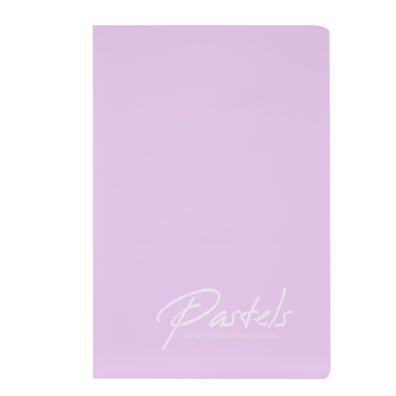 Тетрадка Pastels, 17 X 24 см, 40 листа, широки редове, лилав  177981