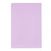 Тетрадка Pastels, 17 X 24 см, 40 листа, широки редове, лилав Gipta 177982 2