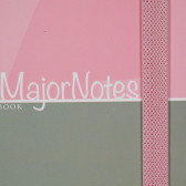 Тетрадка Major Notes с разделителен ластик, А 5, 120 листа, широки редове, розов Gipta 178202 2