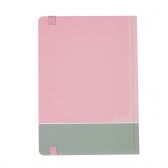 Тетрадка Major Notes с разделителен ластик, А 5, 120 листа, широки редове, розов Gipta 178203 3