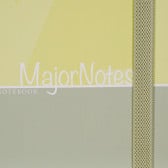 Тетрадка Major Notes с разделителен ластик, А 5, 120 листа, широки редове, жълт Gipta 178206 2
