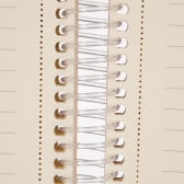 Тетрадка Major Notes с разделителен ластик, 19 X 26 см, 120 листа, широки редове, лилав Gipta 178224 4