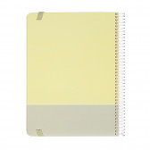 Тетрадка Major Notes с разделителен ластик, 19 X 26 см, 120 листа, широки редове, жълт Gipta 178231 3