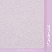 Тетрадка Minimax с разделителен ластик № 8, 19 X 26 см, 120 листа, широки редове, лилав Gipta 178274 2