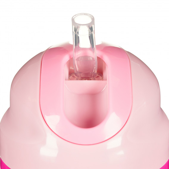 Неразливаща се чаша със сламка, Insulated Cup, 266 мл., цвят: розов Chicco 178336 3