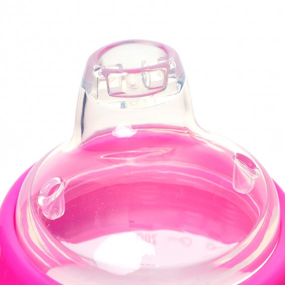 Полипропиленова преходна чаша, Soft cup, 200 мл., цвят: розов Chicco 178341 4
