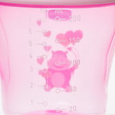 Полипропиленова преходна чаша, Soft cup, 200 мл., цвят: розов Chicco 178342 5