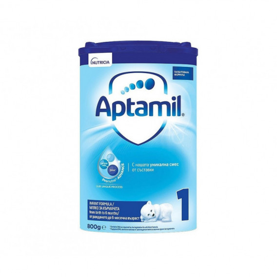 Aptamil Pronutra Advance 1, 0-6 месеца, кутия, 800 гр. Milupa 178378 