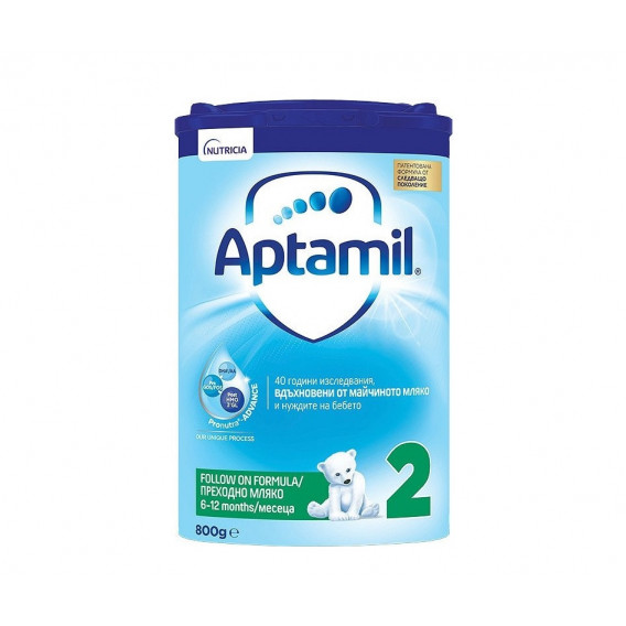 Aptamil Pronutra Advance 2, 6-12 месеца, кутия, 800 гр. Milupa 178379 