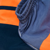Бански в синьо и оранжево за момче Fashy 178526 4