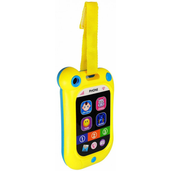 Бебешки мобилен телефон със звук и светлини Dino Toys 178592 2