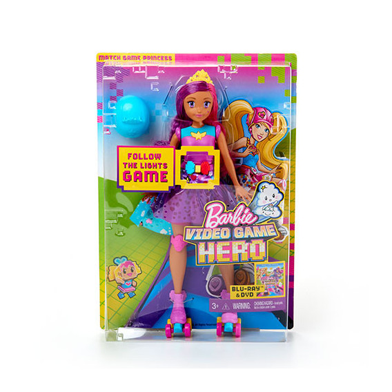 Светеща кукла - videogame hero Barbie 17873 