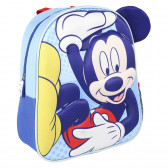 Раница с 3D принт на Мики Маус за момче, синя Mickey Mouse 178763 