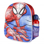 Раница в комплект с бутилка и 3d принт на спайдермен за момиче Spiderman 178895 