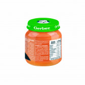 Пюре от морков и сладък картоф, бурканче 125 г Gerber 178998 2