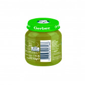 Пюре от зелен грах броколи и тиквички, Organic, бурканче 125 г Gerber 179021 3