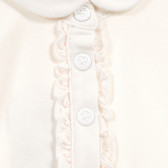 Памучно боди с дълъг ръкав и интересна украса за бебе Chicco 179247 3